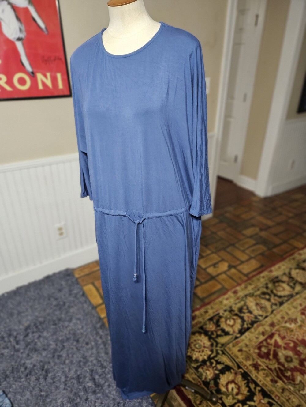 NWT! Mayas Place Blue Dress XL